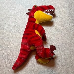 Build-A-Bear Red Raptor Plush